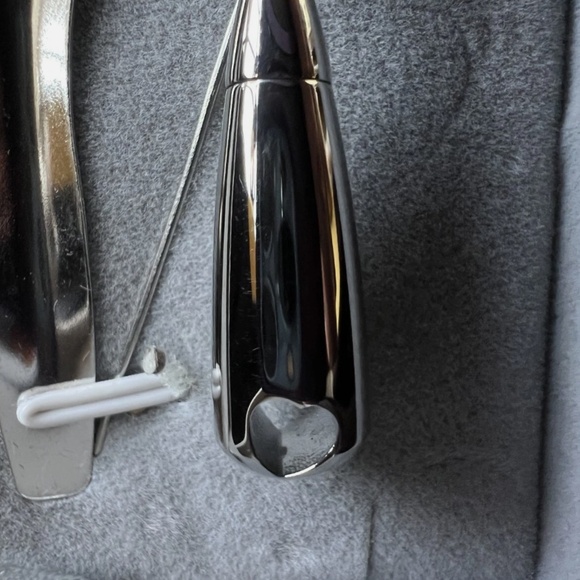 Teardrop Urn Necklace with Heart Cutout - for Cremation Ashes - Picture 2 of 4